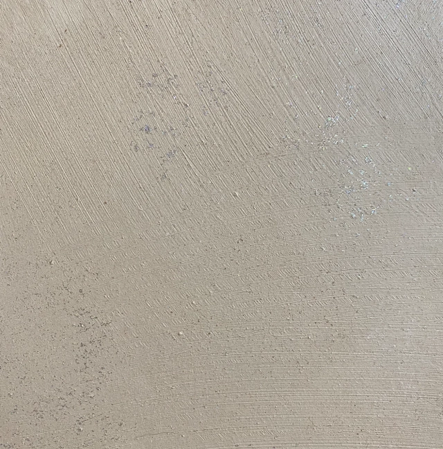 peinture à la chaux + gel ultimo et paillettes